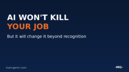 Cover ai wont kill your job