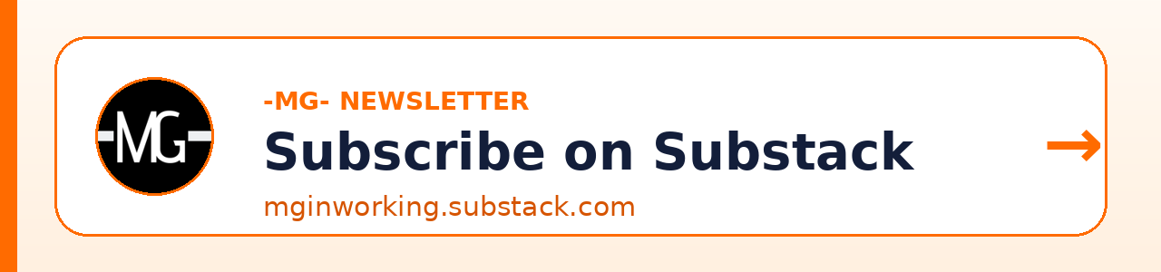 Subscribe to -MG- on Substack