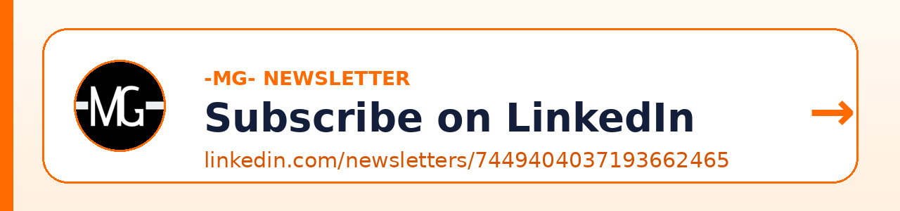 Subscribe to -MG- on LinkedIn