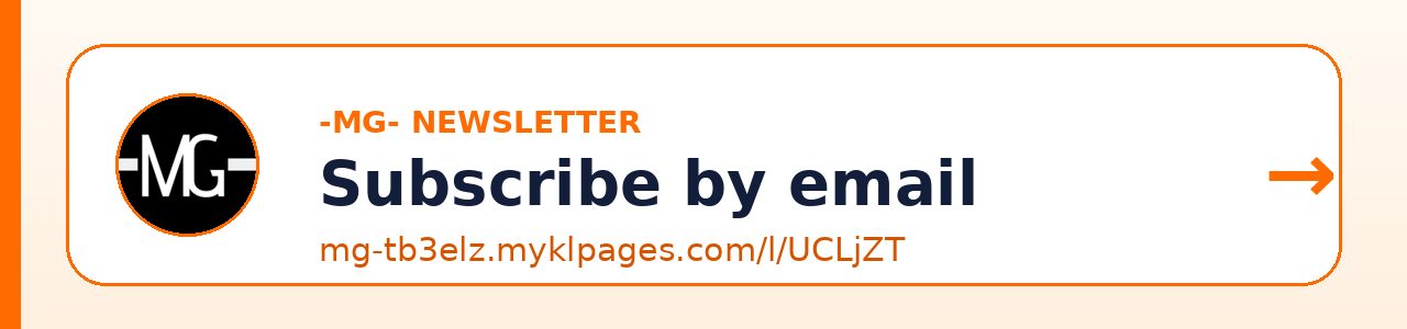 Subscribe to -MG- by email